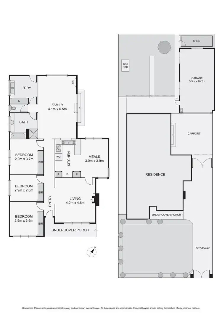 Floorplan of Homely house listing, 9 Johnson Street, Avondale Heights VIC 3034