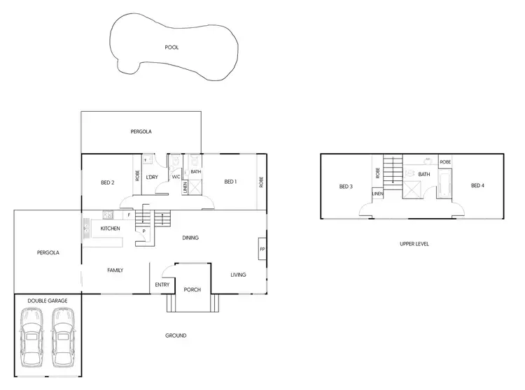 Floorplan of Homely house listing, 3 Goudie Place, Wanniassa ACT 2903