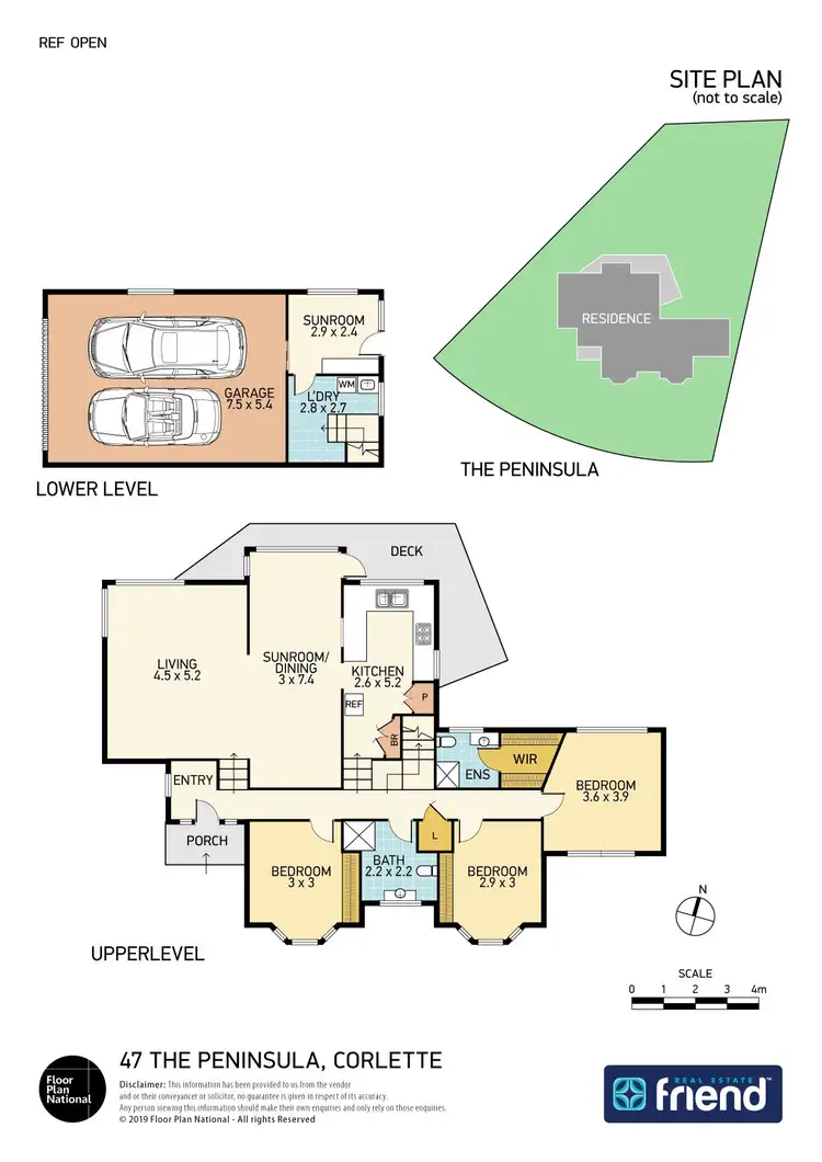 Floorplan of Homely house listing, 47 The Peninsula, Corlette NSW 2315