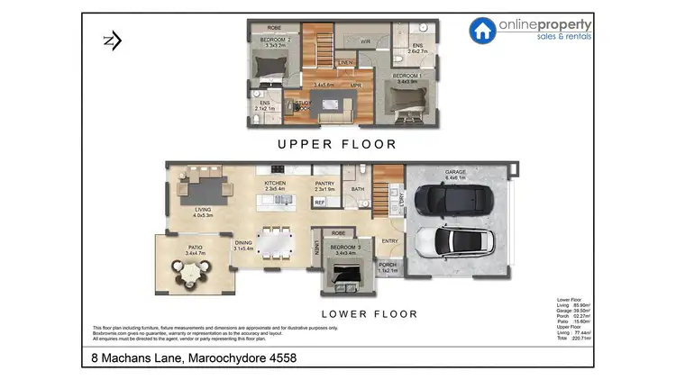 Floorplan of Homely house listing, 8 Machans Lane, Maroochydore QLD 4558