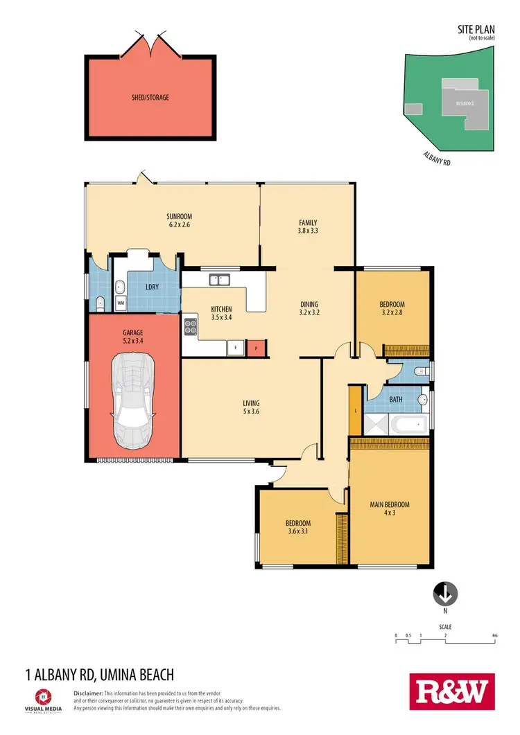 Floorplan of Homely house listing, 1 Albany Road, Umina Beach NSW 2257