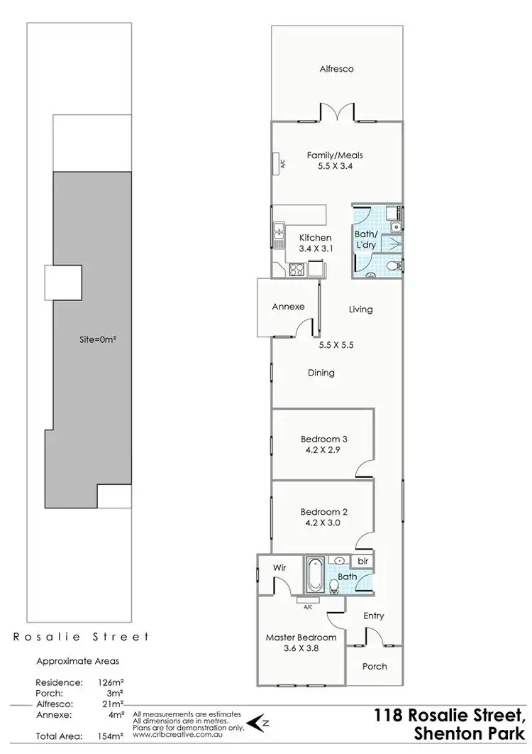 Floorplan of Homely house listing, 118 Rosalie Street, Shenton Park WA 6008