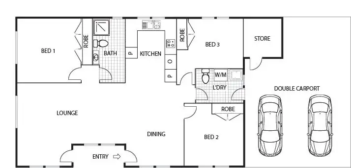 Floorplan of Homely house listing, 38 Fred Lane Crescent, Gordon ACT 2906
