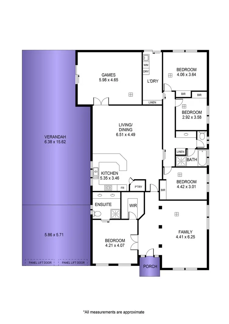 Floorplan of Homely house listing, 77 Wallace Drive, Craigmore SA 5114