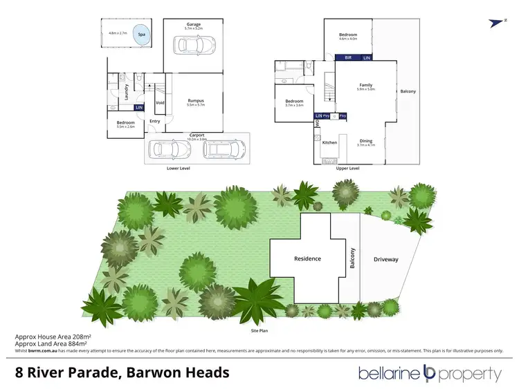 Floorplan of Homely house listing, 8 River Parade, Barwon Heads VIC 3227