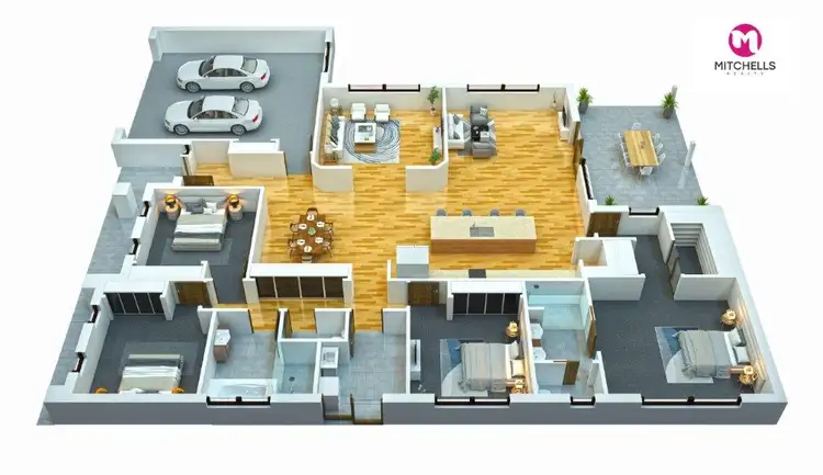 Floorplan of Homely house listing, 3 Skye Court, Urangan QLD 4655