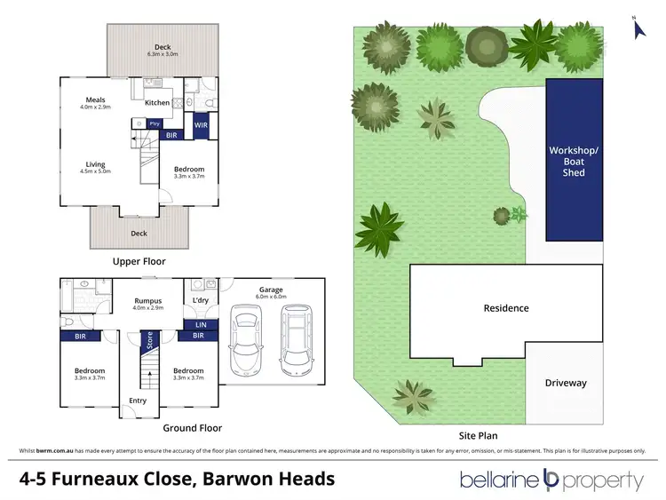 Floorplan of Homely house listing, 4-5 Furneaux Close, Barwon Heads VIC 3227