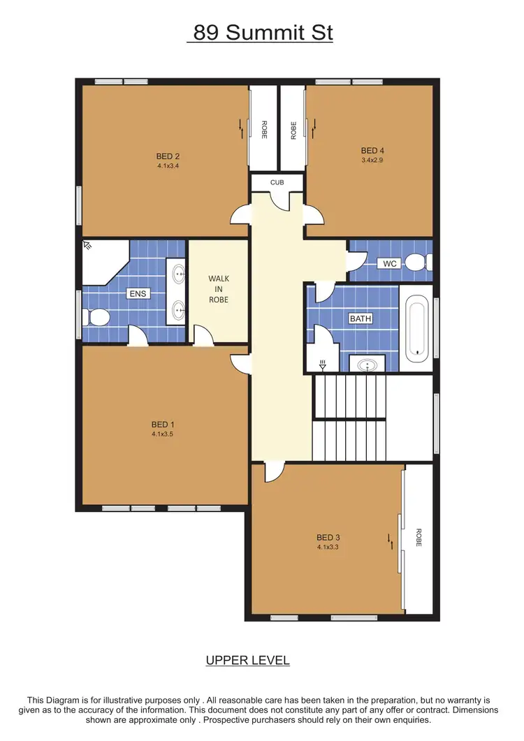 Floorplan of Homely house listing, 89 Summit Street, Belmont QLD 4153