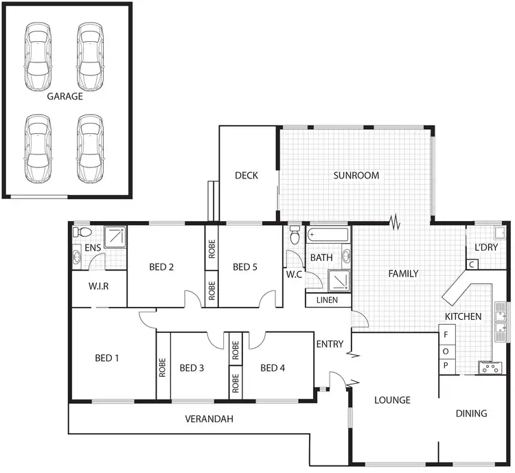 Floorplan of Homely house listing, 17 Byrne Street, Wanniassa ACT 2903