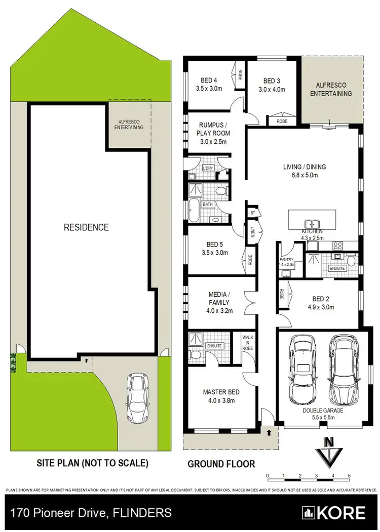 Floorplan of Homely house listing, 170 Pioneer Drive, Flinders NSW 2529