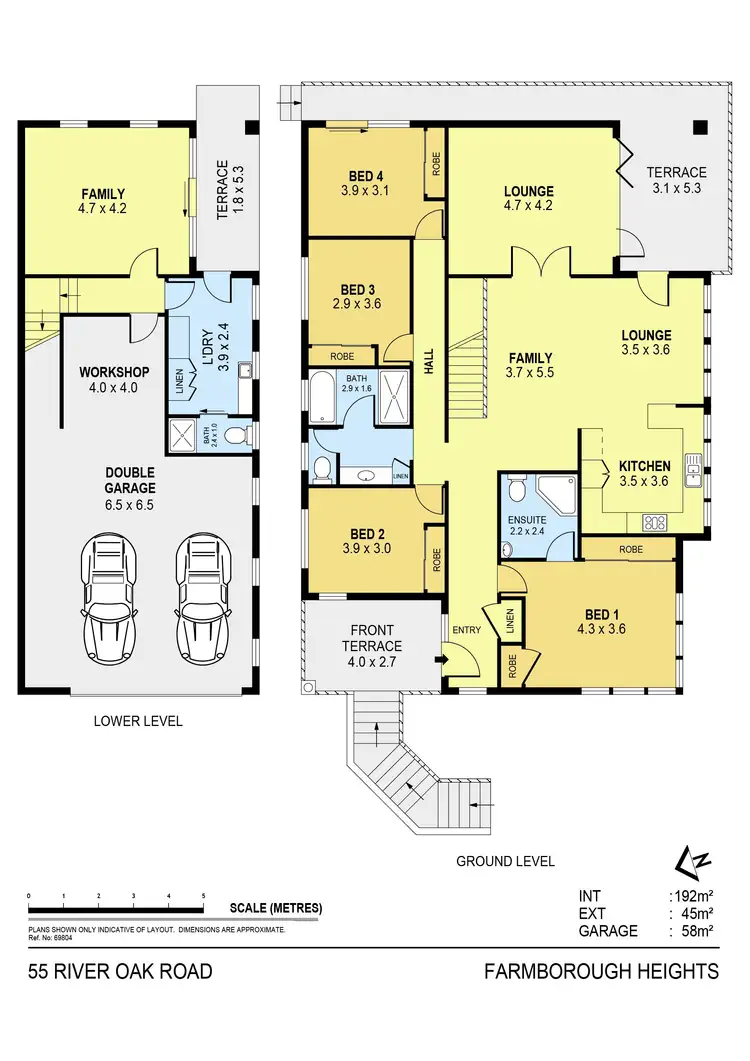 Floorplan of Homely house listing, 55 River Oak Road, Farmborough Heights NSW 2526