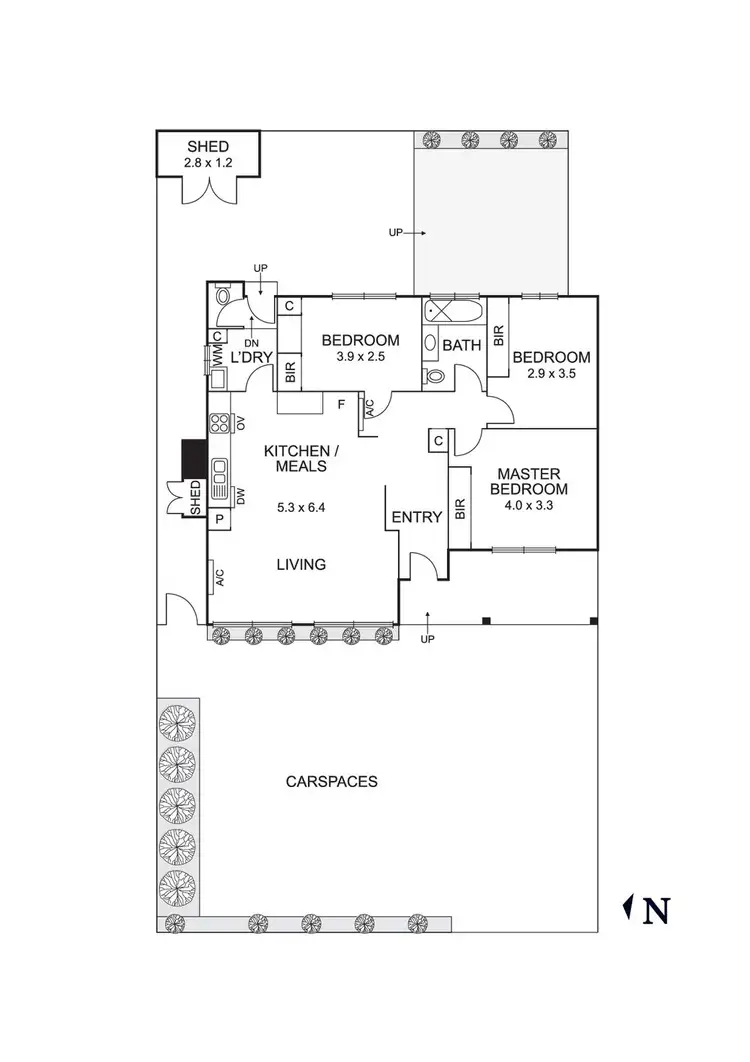 Floorplan of Homely house listing, 20 Hanley Street, Avondale Heights VIC 3034