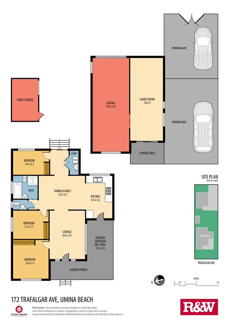 Floorplan of Homely house listing, 172 Trafalgar Avenue, Umina Beach NSW 2257