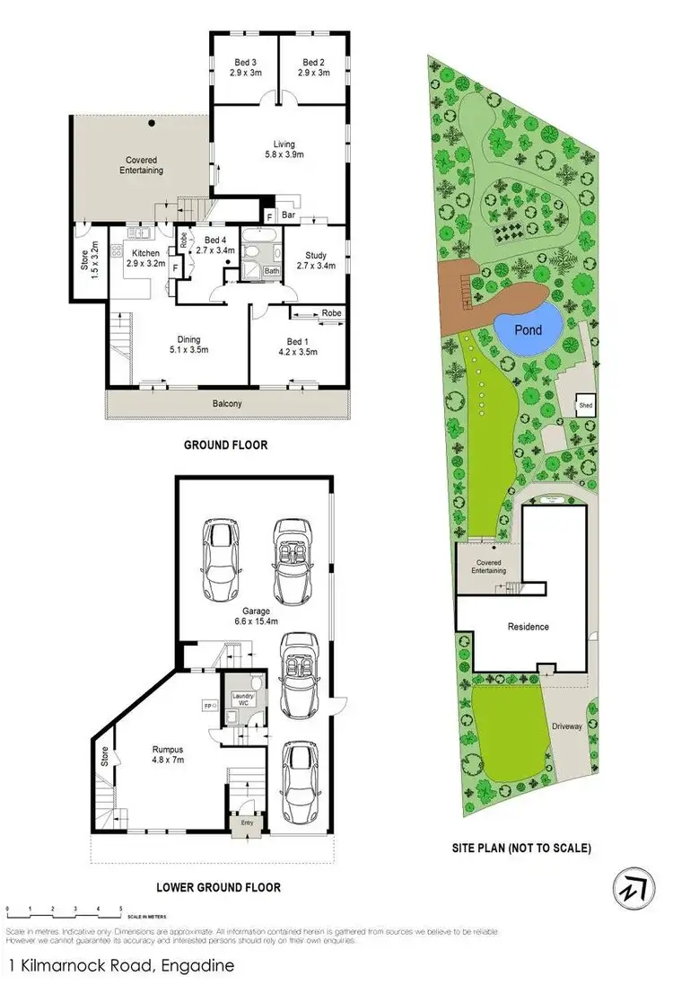 Floorplan of Homely house listing, 1 Kilmarnock Road, Engadine NSW 2233