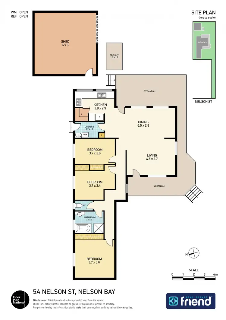 Floorplan of Homely house listing, 5A Nelson Street, Nelson Bay NSW 2315
