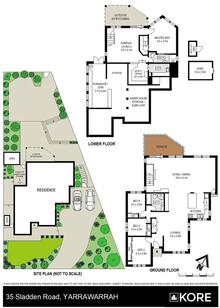 Floorplan of Homely house listing, 35 Sladden Road, Yarrawarrah NSW 2233