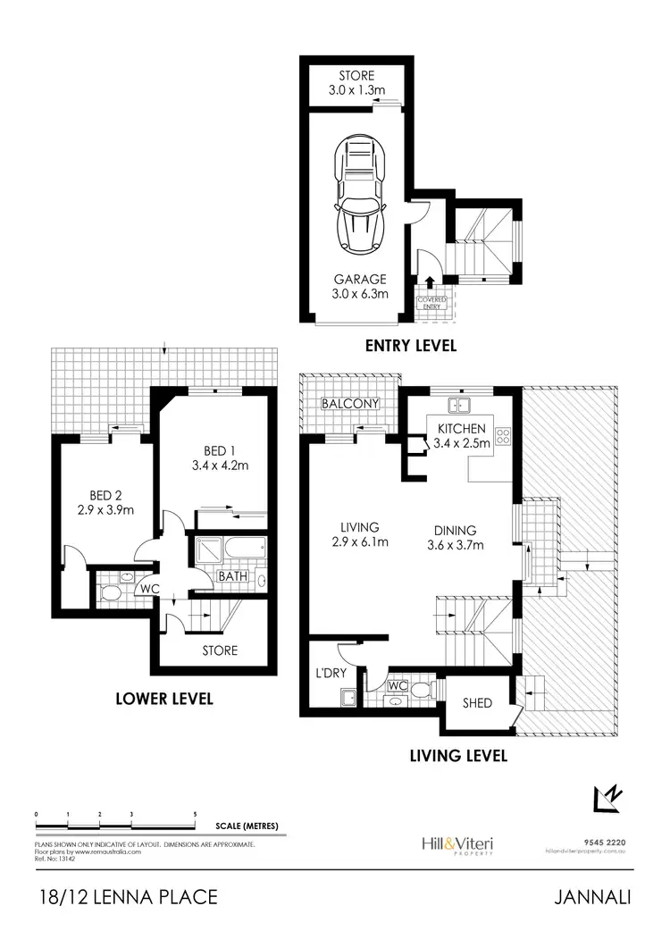 Floorplan of Homely townhouse listing, 18/12 Lenna Place, Jannali NSW 2226