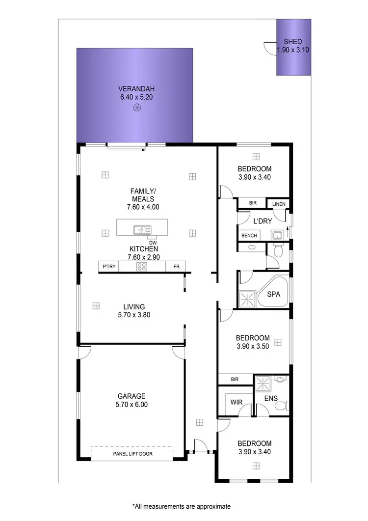 Floorplan of Homely house listing, 4 Bishop Place, Northgate SA 5085