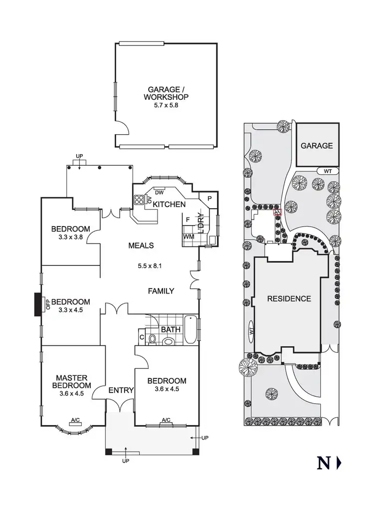 Floorplan of Homely house listing, 11 Orford Street, Moonee Ponds VIC 3039