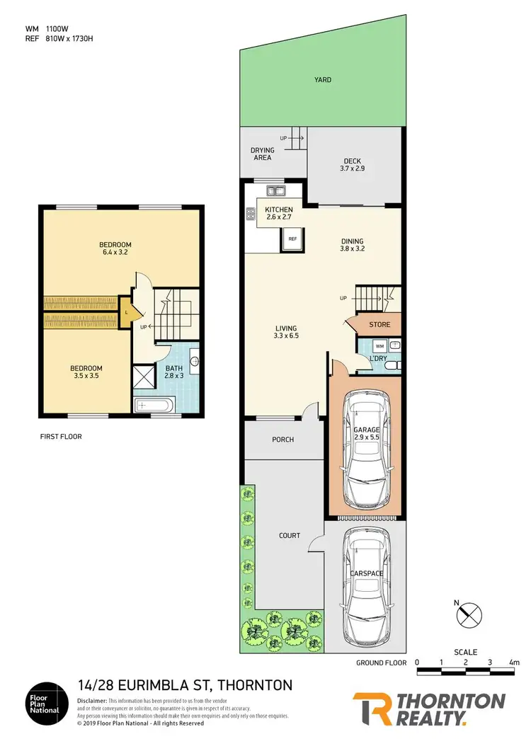 Floorplan of Homely unit listing, 14/28 Eurimbla Street, Thornton NSW 2322