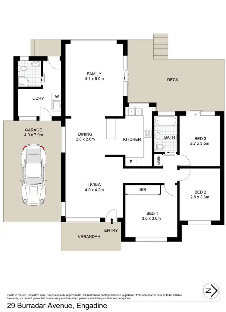 Floorplan of Homely house listing, 29 Burraddar Avenue, Engadine NSW 2233