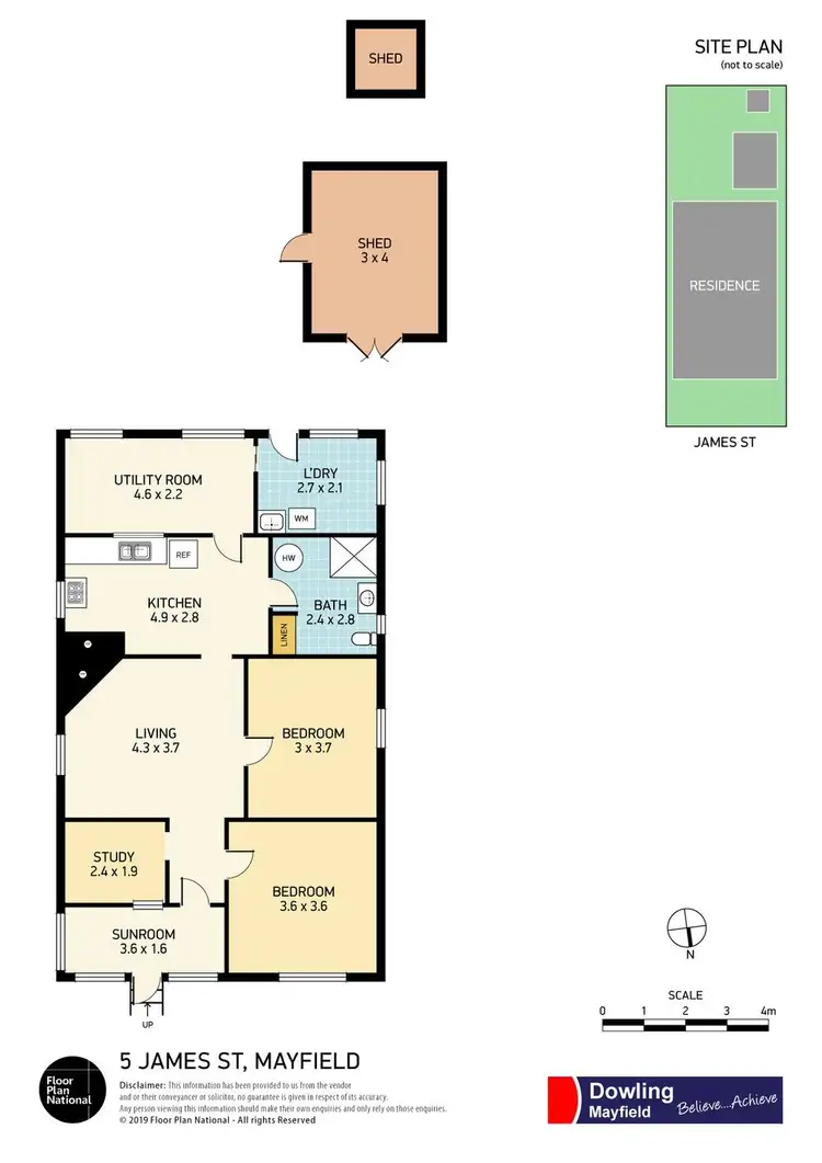 Floorplan of Homely house listing, 5 James Street, Mayfield NSW 2304