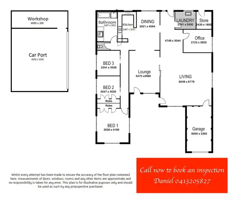 Floorplan of Homely house listing, 46 Takalvan Street, Svensson Heights QLD 4670