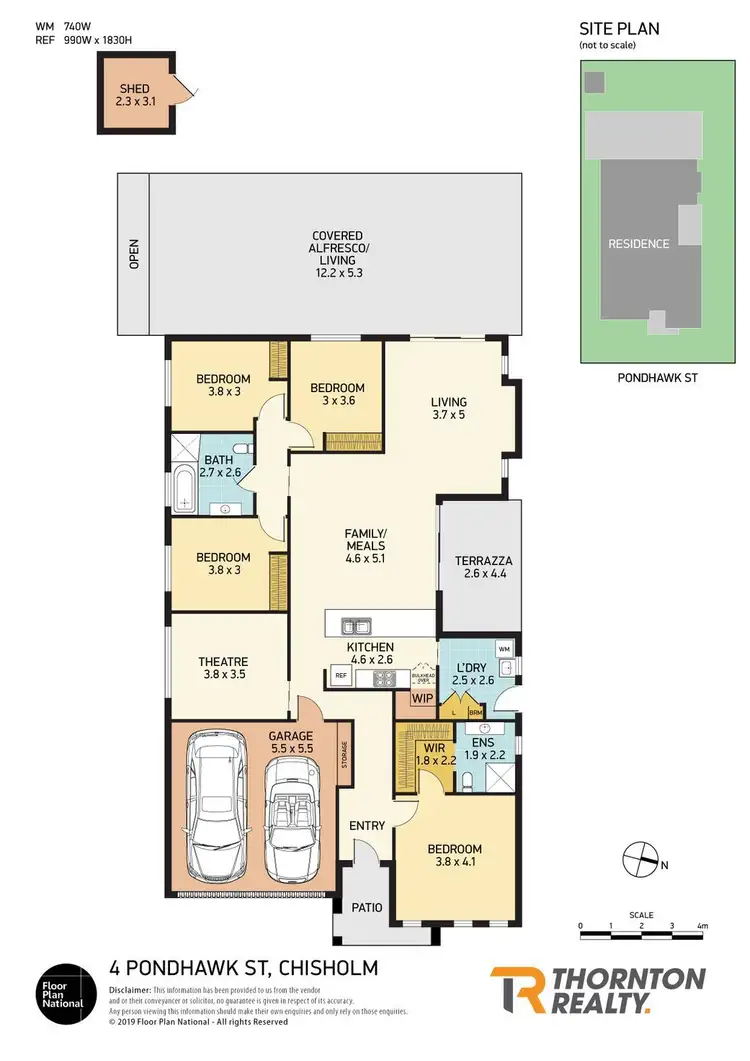 Floorplan of Homely house listing, 4 Pondhawk Street, Chisholm NSW 2322