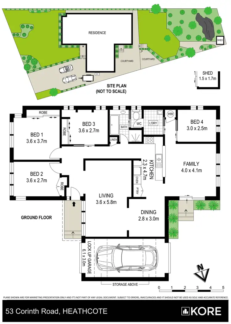 Floorplan of Homely house listing, 53 Corinth Road, Heathcote NSW 2233