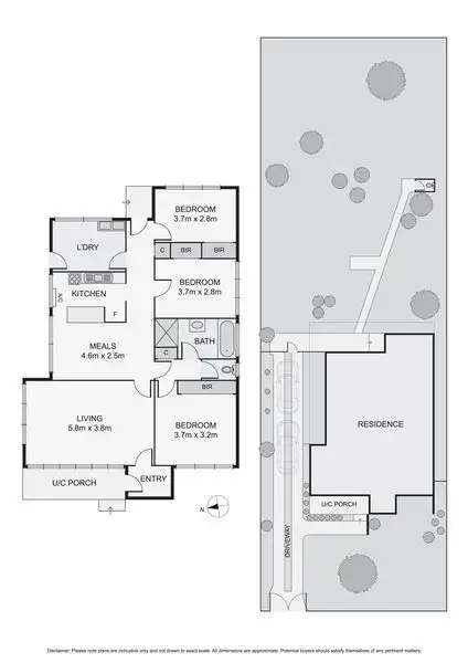 Floorplan of Homely house listing, 96 Bowes Avenue, Airport West VIC 3042
