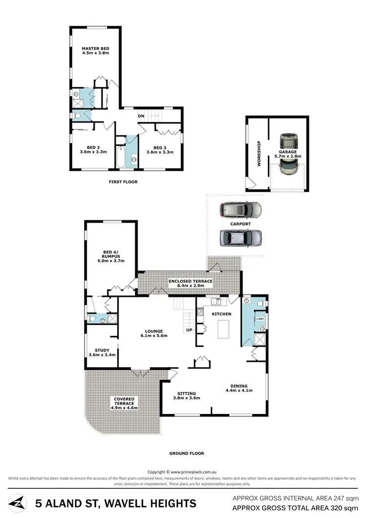 Floorplan of Homely house listing, 5 Aland Street, Wavell Heights QLD 4012