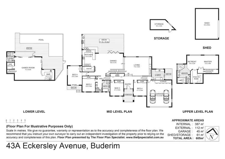Floorplan of Homely house listing, 43a Eckersley Avenue, Buderim QLD 4556