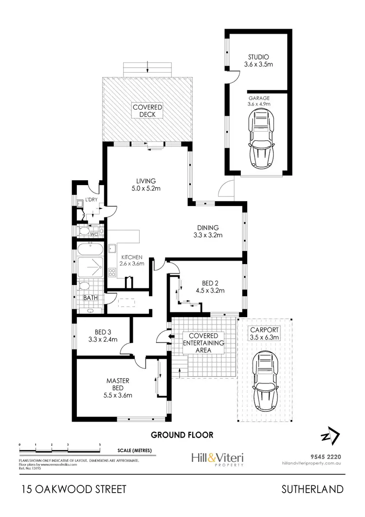 Floorplan of Homely house listing, 15 Oakwood Street, Sutherland NSW 2232