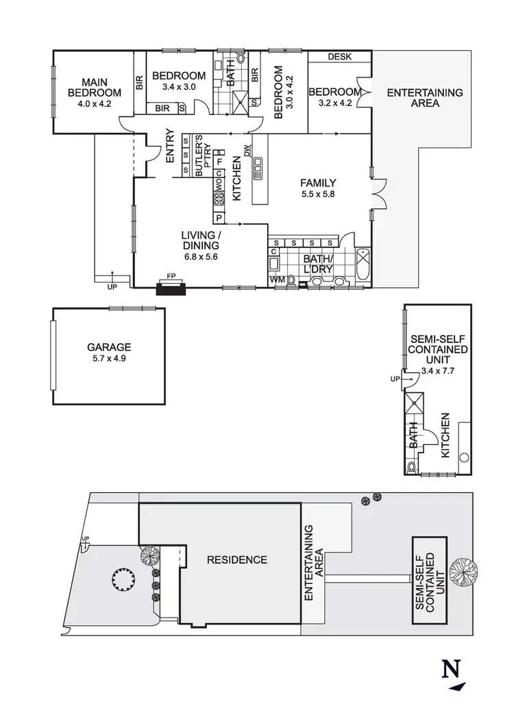 Floorplan of Homely house listing, 8 Florence Street, Niddrie VIC 3042