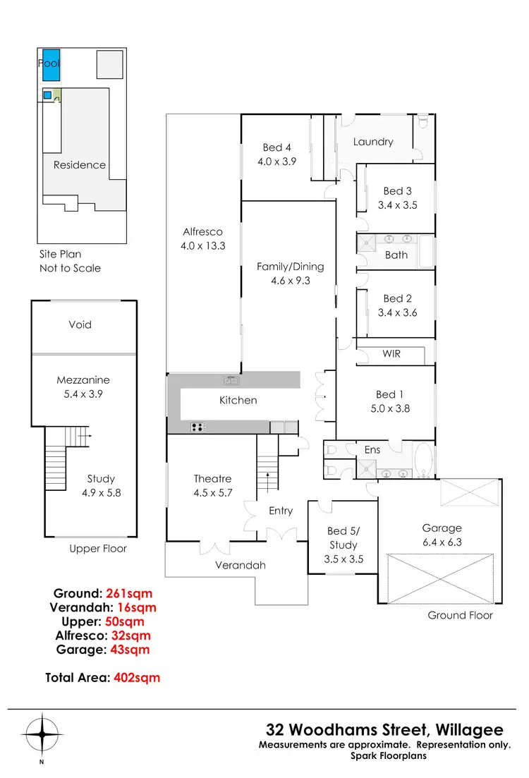 Floorplan of Homely house listing, 32 Woodhams Street, Willagee WA 6156