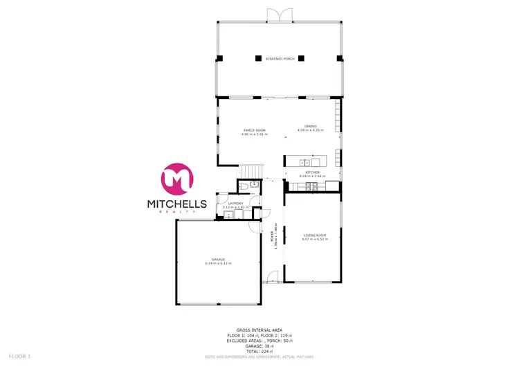 Floorplan of Homely house listing, 30 Magellan Circuit, Urraween QLD 4655