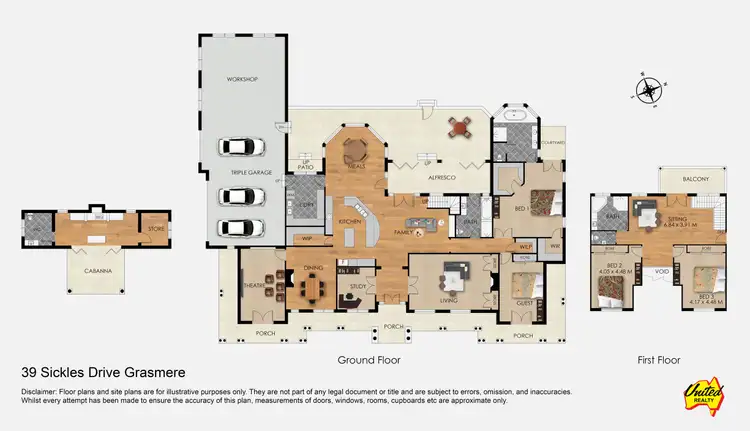Floorplan of Homely house listing, 39 Sickles Drive, Grasmere NSW 2570