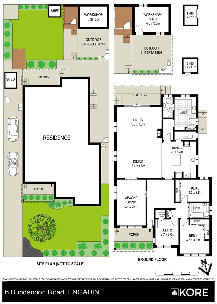 Floorplan of Homely house listing, 6 Bundanoon Road, Engadine NSW 2233