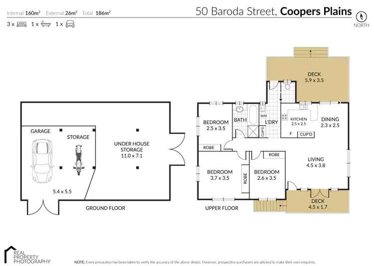 Floorplan of Homely house listing, 50 Baroda Street, Coopers Plains QLD 4108