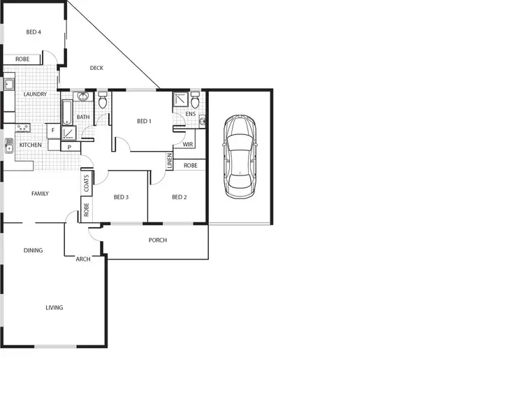 Floorplan of Homely house listing, 38 McWhae Circuit, Wanniassa ACT 2903