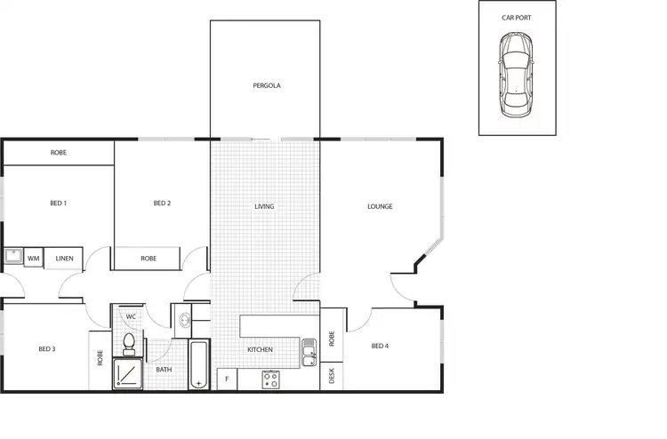 Floorplan of Homely house listing, 18 Marengo Place, Isabella Plains ACT 2905