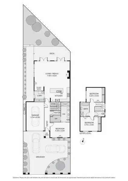 Floorplan of Homely townhouse listing, 10 Berembong Drive, Keilor East VIC 3033