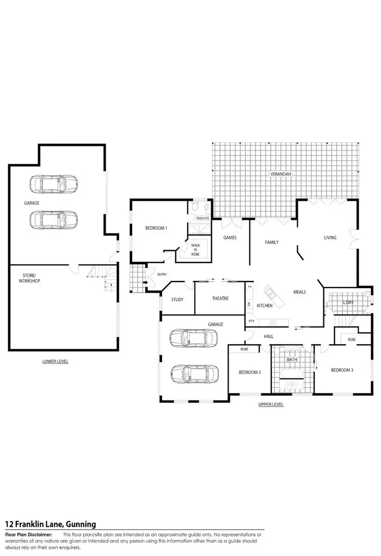 Floorplan of Homely house listing, 12 Franklin Lane, Gunning NSW 2581