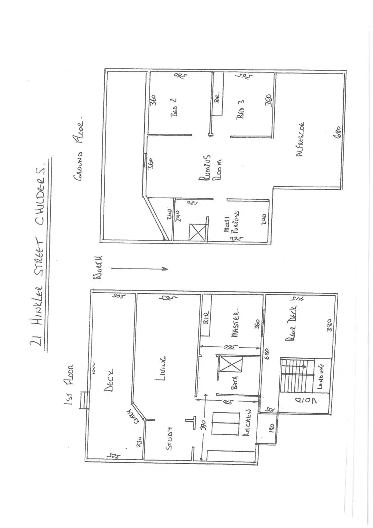 Floorplan of Homely house listing, 21 Hinkler Street, Childers QLD 4660