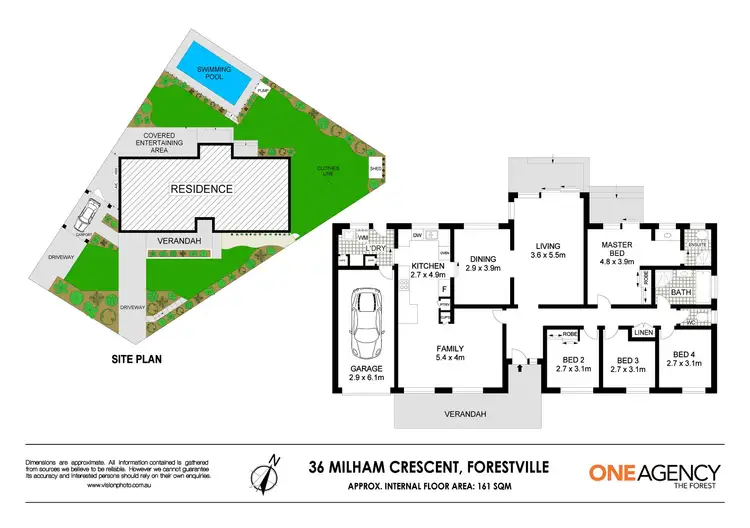 Floorplan of Homely house listing, 36 Milham Crescent, Forestville NSW 2087