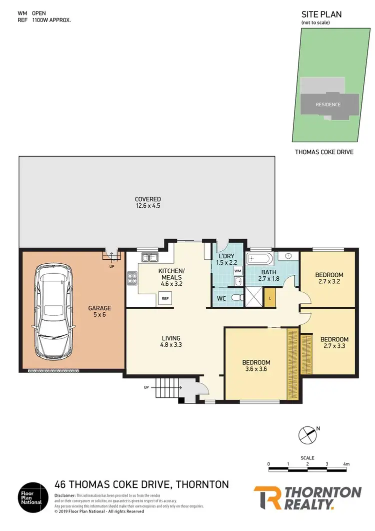Floorplan of Homely house listing, 46 Thomas Coke Drive, Thornton NSW 2322