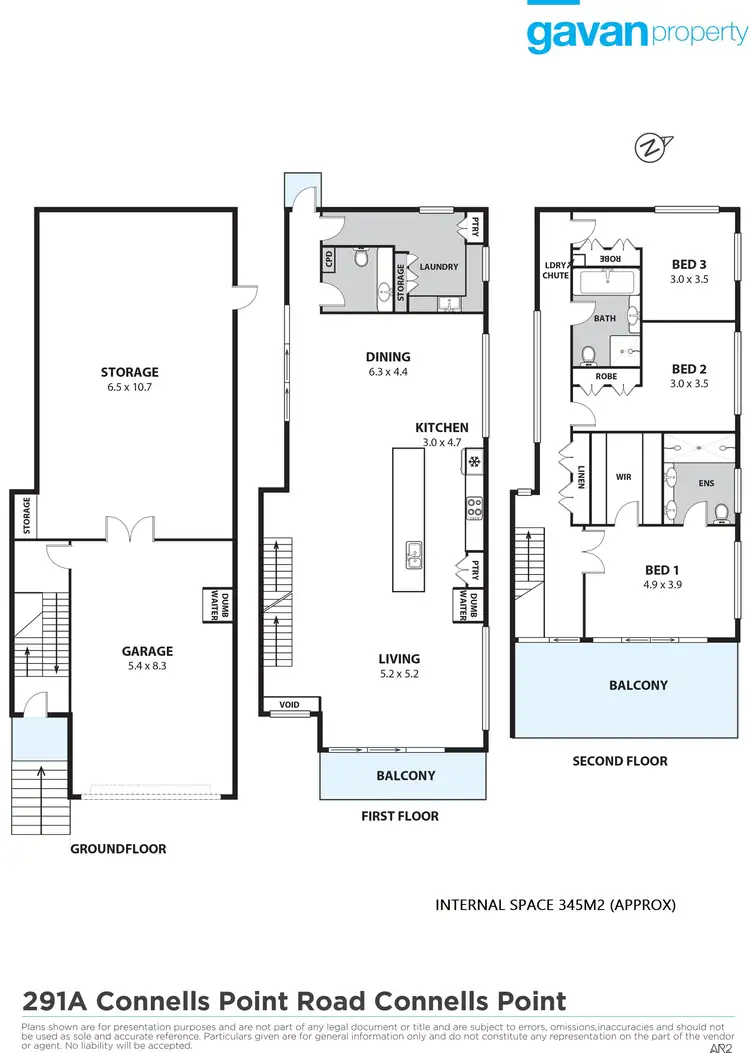 Floorplan of Homely semi-detached listing, 291A Connells Point Road, Connells Point NSW 2221