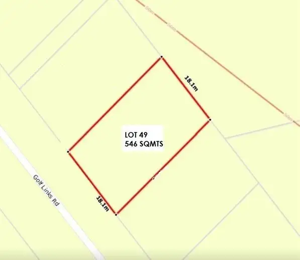 Floorplan of Homely land listing, LOT 3, 49 Golf Links Rd, Buderim QLD 4556