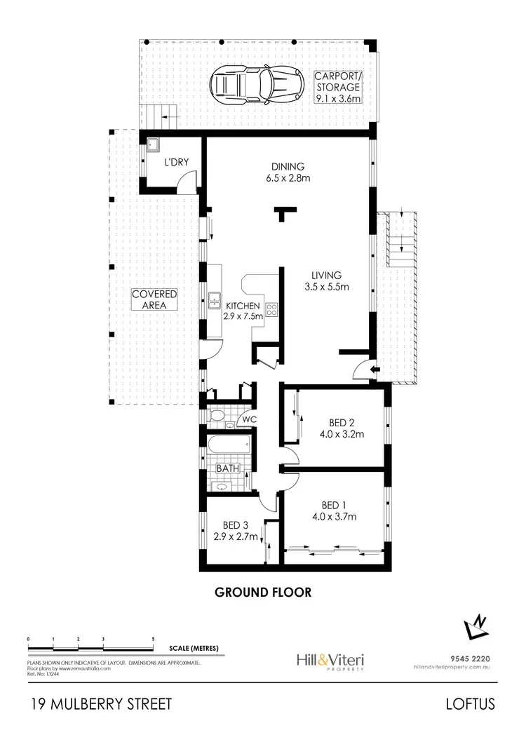 Floorplan of Homely house listing, 19 Mulberry Street, Loftus NSW 2232