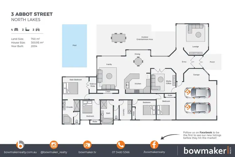 Floorplan of Homely house listing, 3 Abbot Street, North Lakes QLD 4509